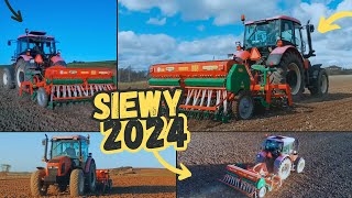 ✮Siew Pszenicy 2024✮Zetor Proxima 8441✮AgroMasz AS27ampPoznaniak✮ [upl. by Valencia]