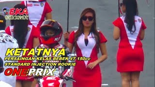 EDYAN KETATNYA PERSAINGAN ONEPRIX BEBEK 4T 150cc STD INJECTION ROOKIE  TASIKMALAYA [upl. by Vasyuta]