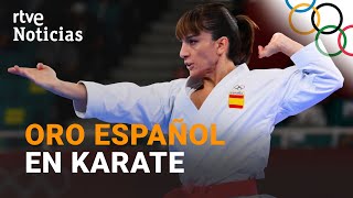 Tokyo2020 SANDRA SÁNCHEZ CAMPEONA olímpica de KARATE  RTVE Noticias [upl. by Volnay]