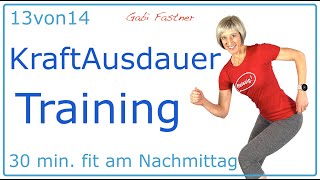 1314🌱30 min KraftAusdauer Training  ohne Geräte im Stehen [upl. by Nylinej195]