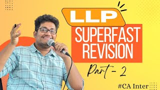 LLP REVISION PART 2  CA INTER  TAMIL [upl. by Latea399]