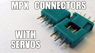 Using MPX connectors for servos [upl. by Kleon871]