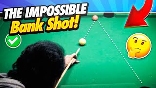 Pool Lessons  The Impossible Bank Shot Supercharge Your Game [upl. by Cyprio]