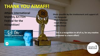 THANK YOU AIMAFF  For the Honorable Mention and Film Award [upl. by Yadsendew]