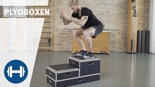 Schnellkrafttraining mit PlyoBoxen  Koordination amp Beweglichkeit  SportThieme [upl. by Curkell]