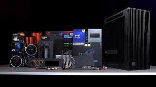 「BRO」4K PC BUILD ProArt PA602 Black amp Gold Carbon Fiber With 14900K ProArt黑金碳纤维主题 pcbuild [upl. by Airbas]