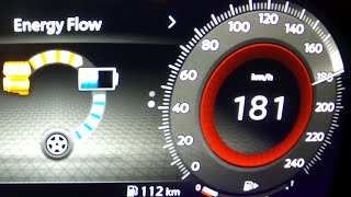 Nissan Qashqai ePower Hybrid acceleration 060 mph 0100 kmh 0175 kph top max speed GPS 190 HP [upl. by Ahseryt]