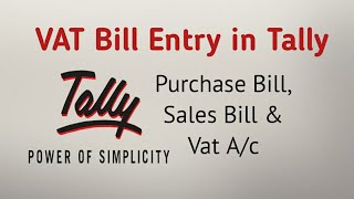 Tally Course In Nepali  Part10  Purchase amp Sales Vat Bill Entry In Tally [upl. by Petronille]