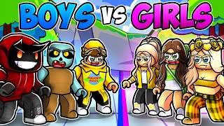 BOYS vs GIRLS in Roblox [upl. by Cedell935]