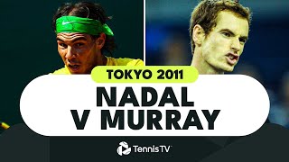 Rafael Nadal vs Andy Murray  Tokyo 2011 Final Extended Highlights [upl. by Ahsiekar944]