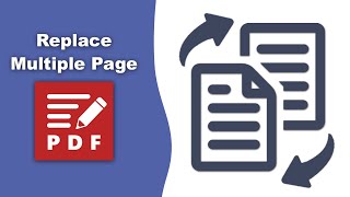 How to replace multiple pages at once in a pdf file in PDF XChange Editor [upl. by Jamille]