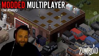 Project Zomboid Modded Community Server Launch Second Attempt [upl. by Seow477]