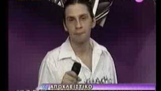 DIMITRIS GALANIS quotGAY OKquot AT EXTRA 3 CHANNEL [upl. by Nnahaid]