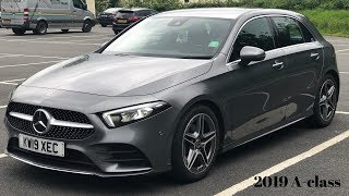 2019 Mercedes Benz A Class A180d AMG line review  CarsofGlasgow [upl. by Herzberg]