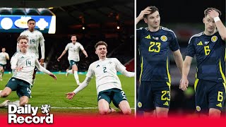 Scotland 0 Northern Ireland 1  Shoddy Scots booed off as Tartan Army spiral into Euro 2024 panic [upl. by Iinde544]