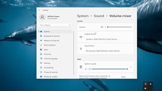 How to Open the Sound and Volume Mixer in Windows 11 Tutorial [upl. by Hanid]