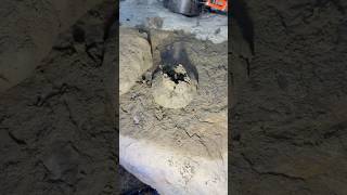 Making pottery clay from kaolin outdoors survival bushcraft camping [upl. by Nahtanha]