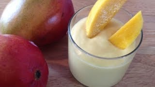 Mango amp Coconut Smoothie Recipe [upl. by Leuname]