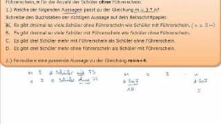 Abschlussprüfung Mathe Realschule Hessen 2009 Pflichtaufgabe 3 [upl. by Buine817]