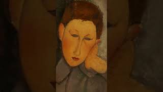 a1972 Amedeo Modigliani Italian 18841920 shorts art painting classical publicdomain [upl. by Osborn]