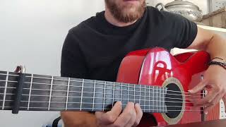 Moorea Gipsy Kings Guitare Solo Tutoriel Pt2 [upl. by Htederem]