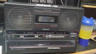 Voices of Babylon by the Outfield 1980s Panasonic boombox [upl. by Lsil]