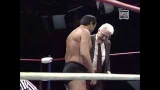 Hiro Matsuda Vs Rocky King NWA 1987 [upl. by Hartzell371]