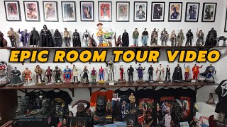 HOT TOYS COLLECTION EPIC ROOM TOUR DEANKNIGHT333 [upl. by Eiffe937]