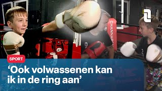 Riley 12 vecht al met volwassenen in de ring Glory is mijn droom 🥊💥  L1Nieuws [upl. by Garner]