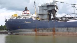 Algosteel in Owen Sound Harbour [upl. by Laing1]