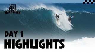 Vans Pipe Masters 2023 Day 1 Highlights  SURF  VANS [upl. by Kreda]