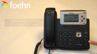 Yealink T23G Overview of handset features [upl. by Esiuol625]