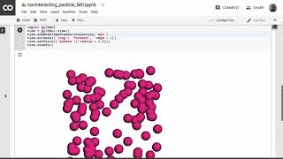 Coding noninteracting particle MD in python [upl. by Doraj]