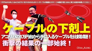 【ケーブルの下剋上】1万円台から手に入るアコリバのケーブルはハイエンドと戦えるのか？比較試聴してみた！ [upl. by Attenej]