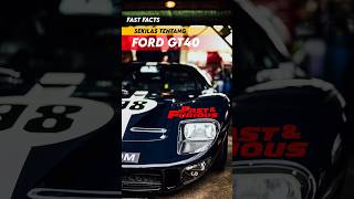 FAST FACTS FORD GT40 FAST AND FURIOUS TERNYATA CUMA REPLIKA ford fastandfurious shorts [upl. by Shing]