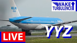 🔴LIVE Airport Stream  CYYZ  Toronto Pearson Planespotting [upl. by Ayat]