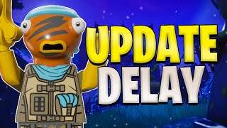 LEGO Fortnites Update Is OFFICIALLY DELAYED  Halloween Update [upl. by Tut27]