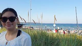 Scharbeutz Promenade 🌞 🏖 Ostsee Pantai Laut Timur Jerman 🏕🏖🏜Beach [upl. by Inga]