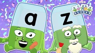 The A to Z Alphabet Song and More 🎶  Phonics Fun  Learn to Spell with ABC  officialalphablocks [upl. by Erhard]