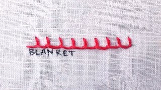 How to do a Blanket Stitch [upl. by Sammie377]