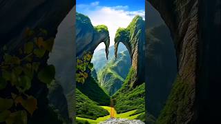 Amazing Beautiful nature place Earth🌍SEGaEditz video shorts music travellovers video 😱 [upl. by Llemij]