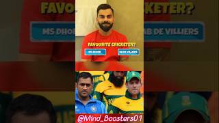 Virat Kohlis Fastest Answers to Tough Questions quiz shorts rapidfire [upl. by Teddie]