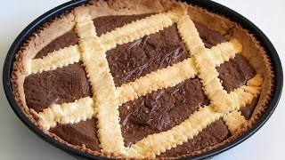 Crostata con crema di nocciole senza glutine [upl. by Yrolg]