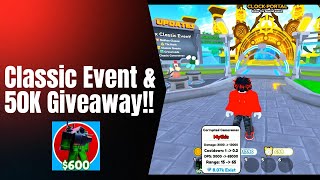 50000 subs on my way to partner TTD Classic Event and a 50K Giveaway [upl. by Oel]