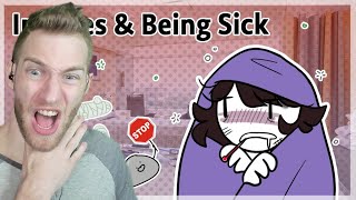 MY WORST INJURY Reacting to quotInjuries amp Being Sickquot by Jaiden Animations [upl. by Seen221]