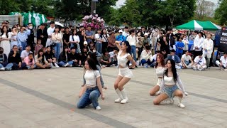 STREET ARTIST 4X4 STUDIO FIRST YEOEUIDO BUSKING 230513 [upl. by Uyr]