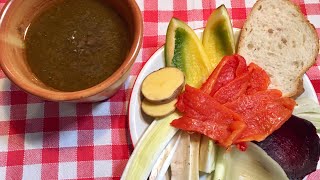 How to make bagna cauda a garlic dip from Piemonte  Pasta Grannies [upl. by Fritz311]