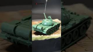 Enjoy a quick assembly of 172 scalemodel Type 15 light tank and Type 59 medium tankscalemodeltank [upl. by Leirud342]