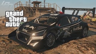 PEUGEOT 208 T16 PIKES PEAK  GTA V CARMODS [upl. by Rawley]