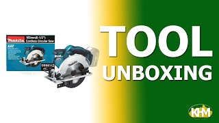 Makita DSS611Z 18V Cordless Circular Saw LXT Series Bare Quick Unboxing [upl. by Aicineohp164]